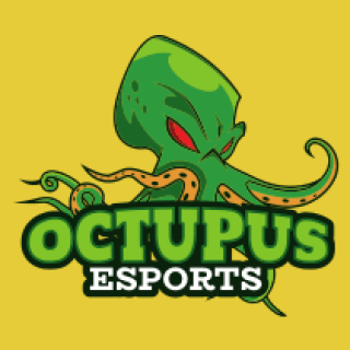 animal logo template angry octopus mascot
