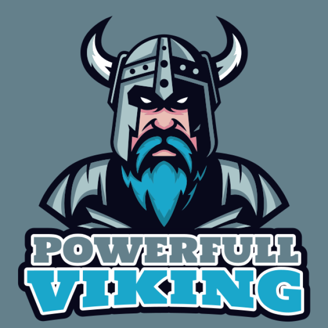 old viking mascot
