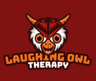 animal logo icon smiling owlet mascot