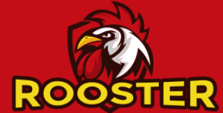 restaurant logo roaster mascot in shield