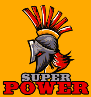 games logo spartan in helmet mascot