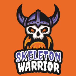sports logo symbol viking skull mascot