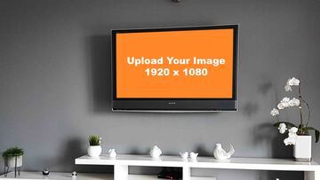 Download Free TV Mockup Generator | LCD Flat Screen Mockups ...